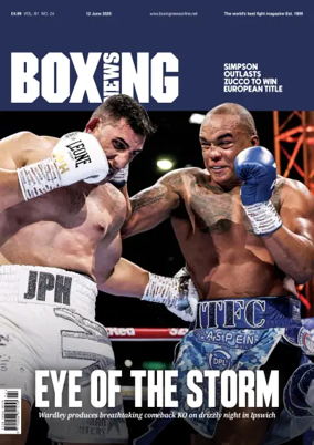 Cover of Boxing News