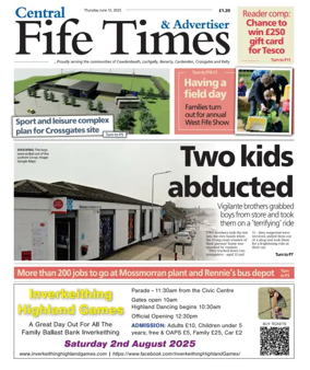 Cover of Central Fife Times