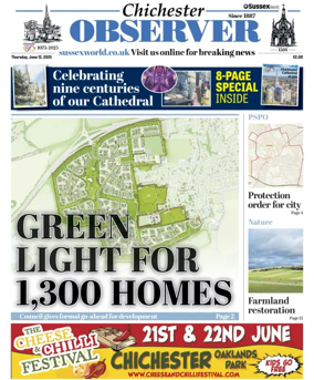 Cover of Chichester Observer
