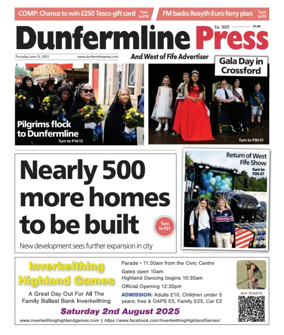 Cover of Dunfermline Press