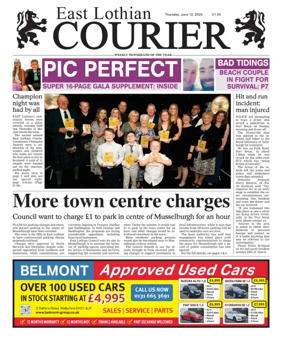 Cover of East Lothian Courier