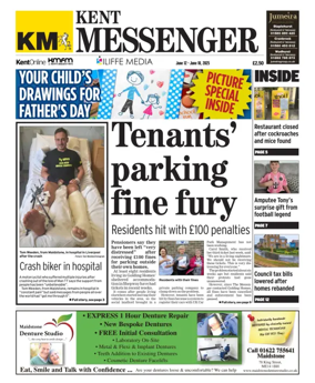 Cover of Kent Messenger Maidstone