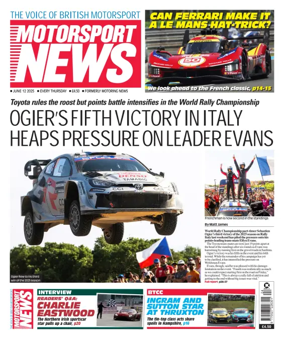 Cover of Motor Sport News