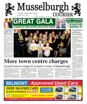 Cover of Musselburgh Courier