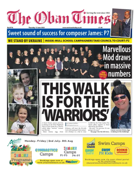 Cover of The Oban Times
