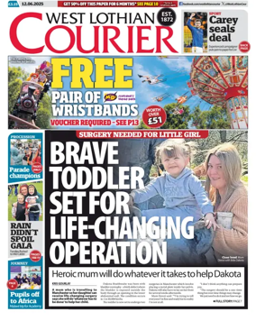 Cover of West Lothian Courier