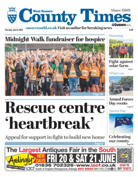 Cover of West Sussex County Times