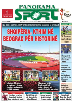 Cover of Panorama Sport (Albania)