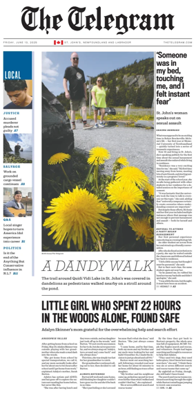 Cover of The Telegram (St. Johnâ€™s)