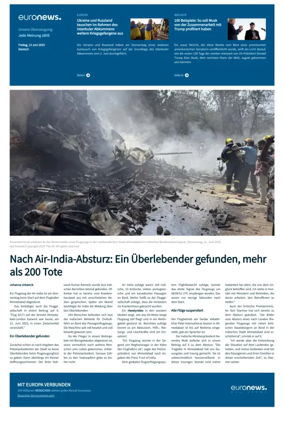 Cover of Euronews (German Edition)