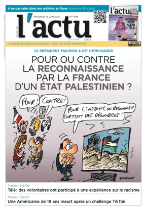 Cover of L'actu
