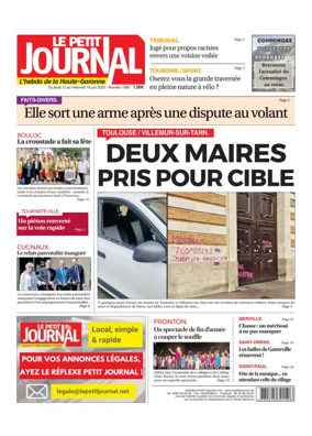 Cover of Le Petit Journal - L'hebdo du Pays Toulousain