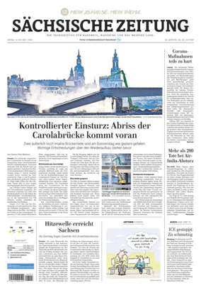 Cover of Sächsische Zeitung  (Dresdner Meißner Land)