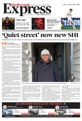 Cover of Marlborough Express