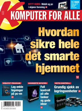 Cover of Komputer for alle (Norway)