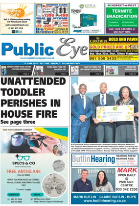 Cover of Public Eye (South Africa)