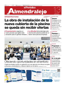Cover of El Periódico de Almendralejo
