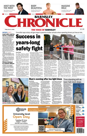 Cover of Barnsley Chronicle