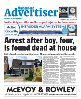 Cover of Maidenhead Advertiser