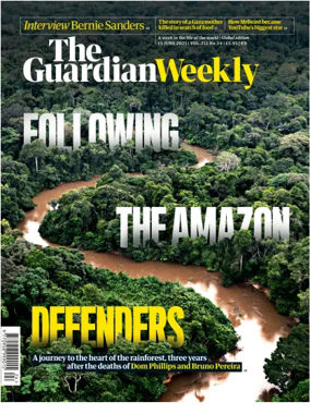 Cover of The Guardian Weekly