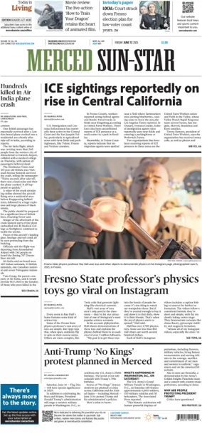 Cover of Merced Sun-Star