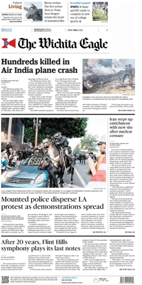 Cover of The Wichita Eagle