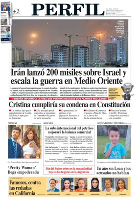 Cover of Perfil (Sabado)