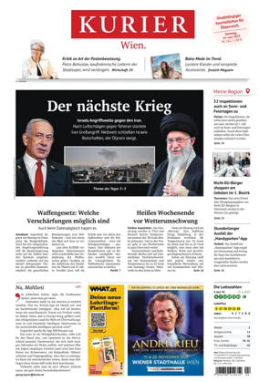 Cover of Kurier (Samstag)