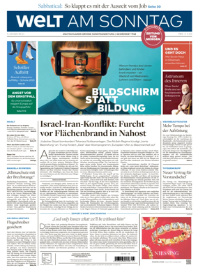 Cover of Welt am Sonntag