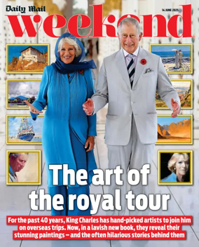 Cover of Daily Mail Weekend Magazine