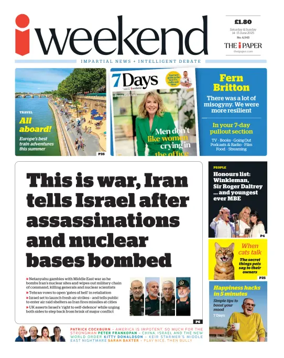 Cover of iNews Weekend