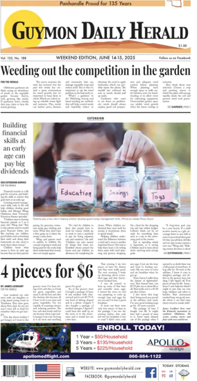 Cover of Guymon Daily Herald