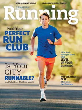 Cover of Canadian Running