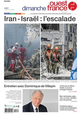 Cover of Dimanche Ouest France (Vendee)