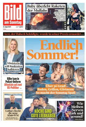 Cover of Bild am Sonntag