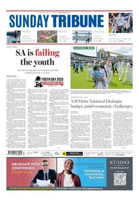 Cover of Sunday Tribune