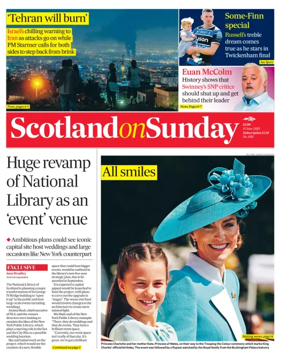 Cover of Scotland on Sunday