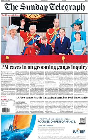 Cover of The Sunday Telegraph