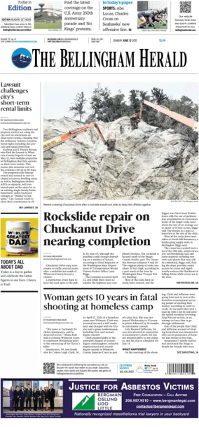 Cover of The Bellingham Herald (Sunday)