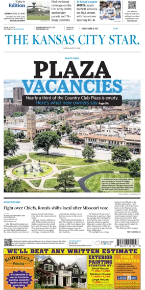 Cover of The Kansas City Star (Sunday)