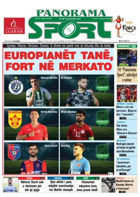 Cover of Panorama Sport (Albania)