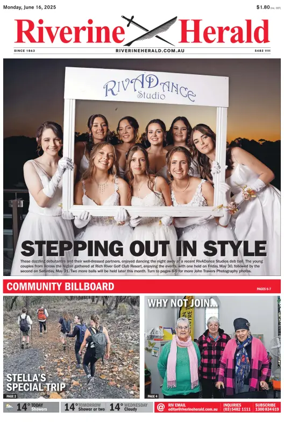 Cover of The Riverine Herald