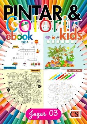 Cover of Pintar e Colorir Kids