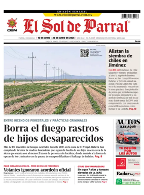 Cover of El Sol de Parral