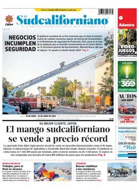 Cover of El Sudcaliforniano