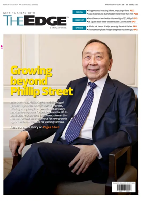 Cover of The Edge Singapore