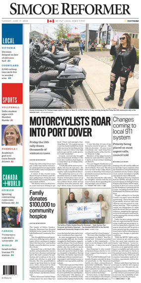 Cover of Simcoe Reformer