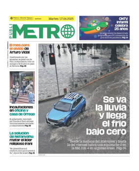 Cover of Publimetro Chile