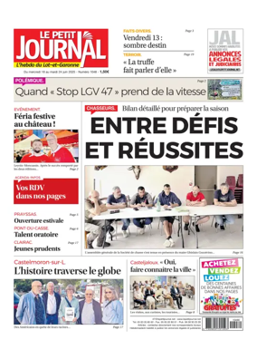 Cover of Le Petit Journal - L'hebdo du Lot-et-Garonne