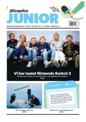 Cover of Aftenposten Junior